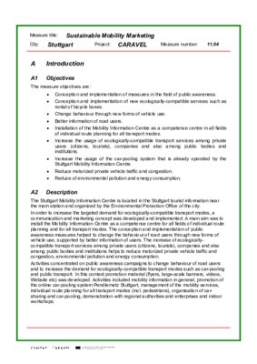  Measure Result - Sustainable Mobility Marketing in Stuttgart