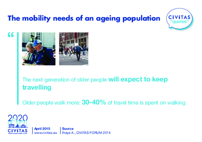 Civitas QUOTES: The mobility needs of an ageing population