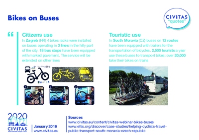 CIVITAS QUOTES: Bikes on buses