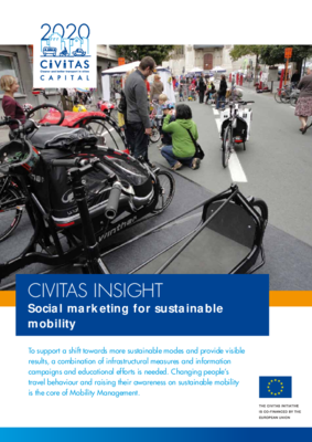 CIVITAS Insight 07 - Social marketing for sustainable mobility