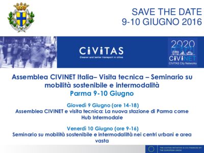 CIVINET Italia Save the date 9-10 Giugno