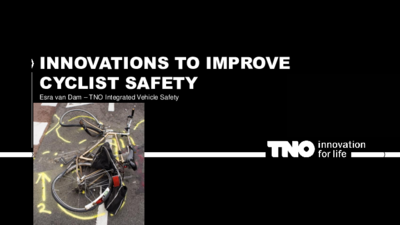 Innovations to improve cyclist safety - Esra van Dam