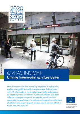 CIVITAS Insight 15 - Linking intermodal services better