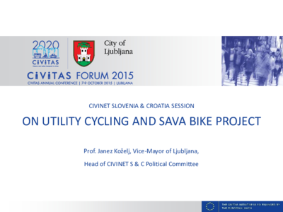 CIVINET Slovenia & Croatia on biking along Sava River – from Alps to Danube CIVINET Slovenia & Croatia on biking along Sava River – from Alps to Danube