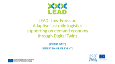 LEAD project presentation LEAD project presentation