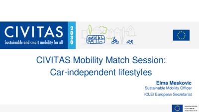 Mobility Match #1 - Main Presentation