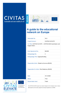 A guide to the educational network in Europe