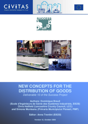 CIVITAS SUCCESS - New concepts for the distribution of goods