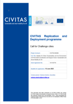 Second call for Challenge Cities 2025