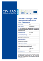 Komotini's Deployment Plan (Replication & Deployment Programme)