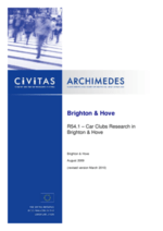 Car Clubs in Brighton & Hove