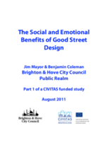 Social & Emotional Benefits of Good Street Design