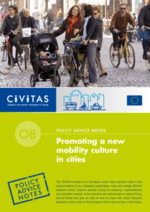 Policy Advice Notes: Promoting a new mobility culture in cities 