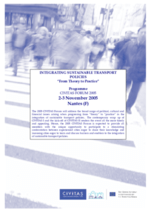 Nantes- INTEGRATING SUSTAINABLE TRANSPORT POLICIES “From Theory to Practice”