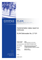 Implementation status report on minibuses