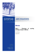 Planning of cycling strategy study in Monza