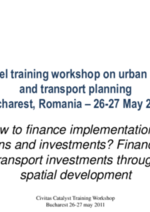 How to finance implementation plans and investments? Financing transport investments through spatial development - Oliver Mietzsch
