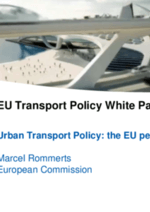 Urban transport policy: The EU perspective - Marcel Rommerts