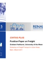 Position Paper on Freight