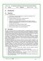 Measure Result - An integrated mobility plan for the Technical University of Krakow