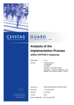 Analysis of the Implementation Process within CIVITAS II measures