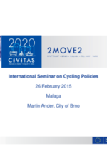 Cycling measures in Brno as a part of Sustainable Urban Mobility_Martin Ander
