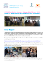 Peer-review exercise Malaga-Utrecht final report 