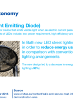 CIVITAS QUOTES: CIVITAS & Economy - LED (Light Emitting Diode)