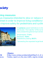 CIVITAS QUOTES: CIVITAS & Society - Traffic calming measures