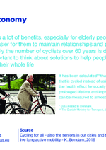CIVITAS QUOTES: CIVITAS & Economy - Making the elderly cycling 