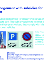 CIVITAS QUOTES: Parking Management with subsidies for clean vehicles 