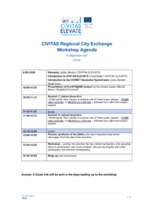 Regional City Exchange Workshop Aachen Agenda