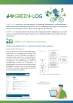 GREEN-LOG Factsheet GREEN-LOG Factsheet