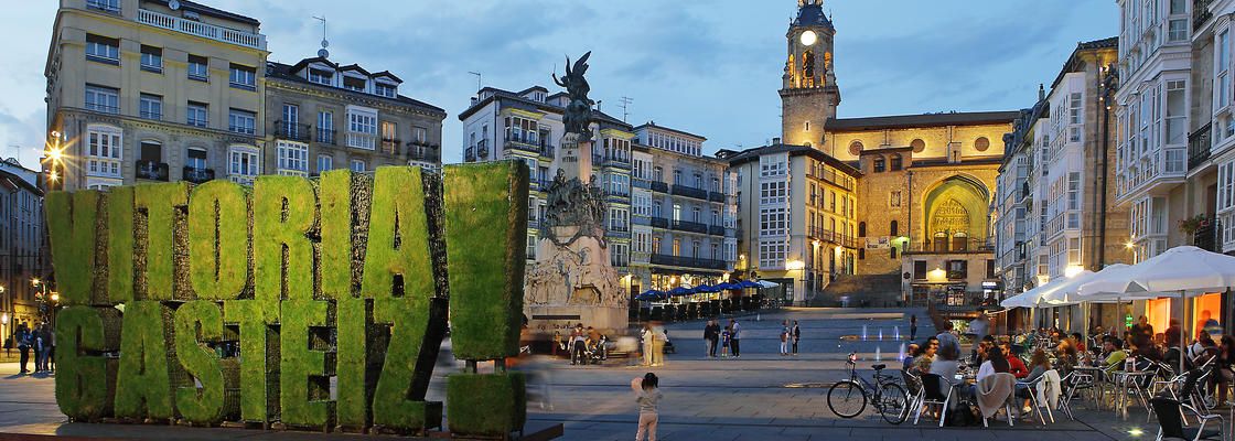 The city of Vitoria-Gasteiz