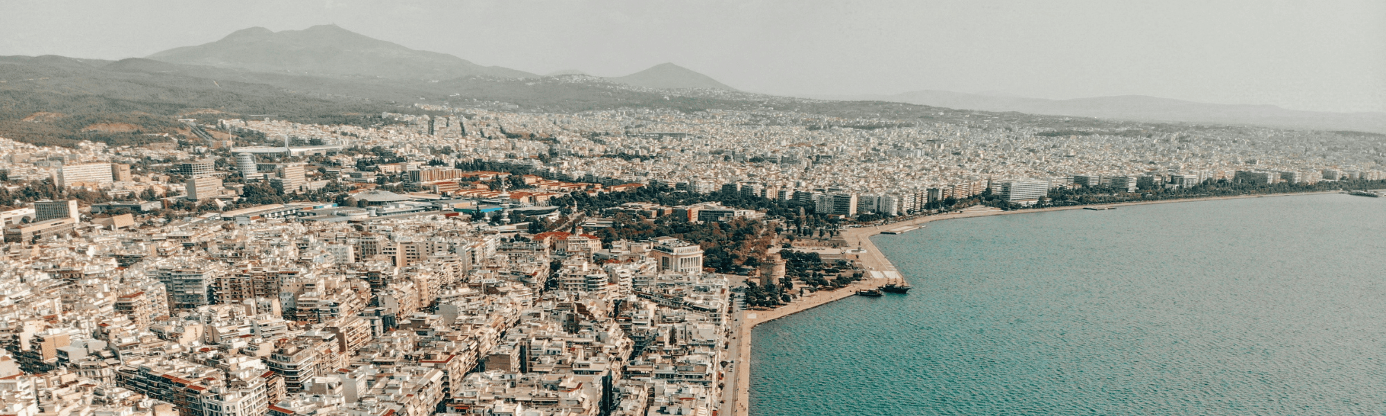 Thessaloniki aerial 