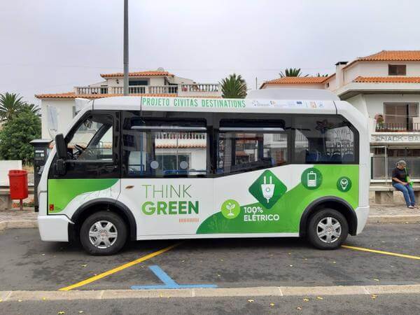 Electric minibus shop