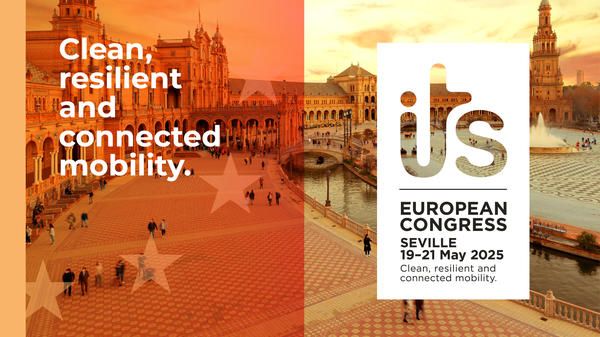 Clean, resilient and connected mobility. ITS European Congress, taking place in Seville between 19 - 21 May 2025.