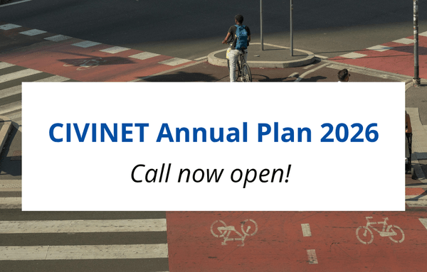 CIVINET Annual Plan 2026 Call now open!