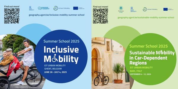 Register in the links below Flyer Summer Schools with QR registration code