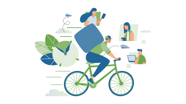 Graphic visual showing GREEN-LOG illustration 