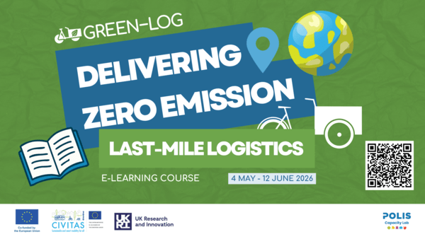 GREEN-LOG launches e-course for zero-emission logistics