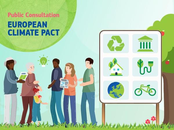 EU Climate Pact flyer