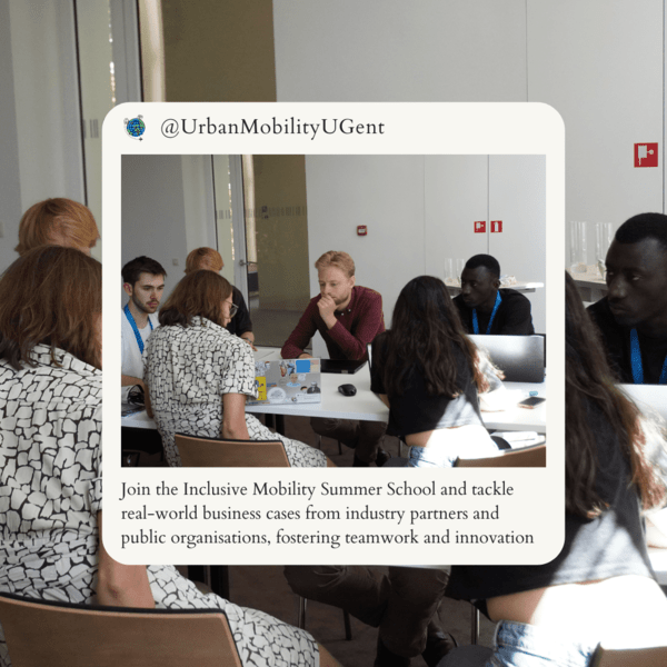 Inclusive Mobility Summer School 2024 edition Picture of previous edition participants working on an assignment