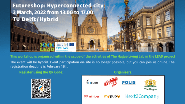 LEAD event poster