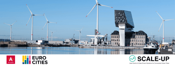 Visual for the Eurocities and SCALE UP event in Antwerp