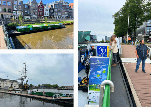 Amsterdam cleaner urban logistics
