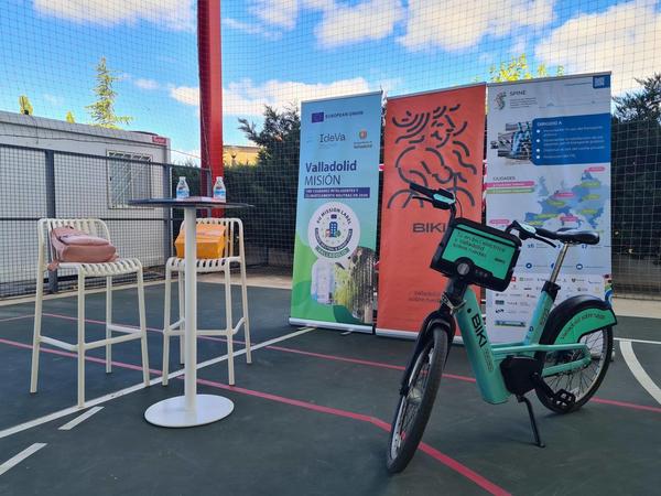 POP-UP Exhibition: Valladolid Showcases Sustainable Mobility at European Mobility Week SPINE POP-UP Exhibition from Valladolid