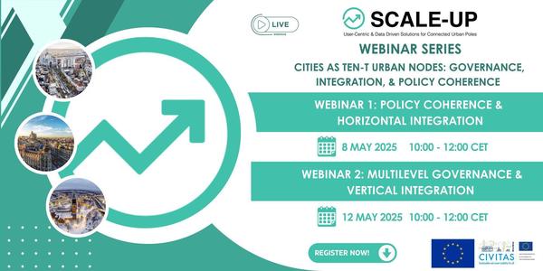Graphic visual showing webinar info