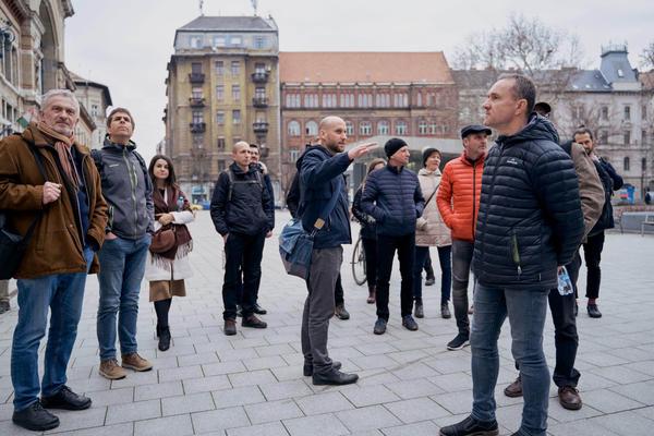 Site visit on the 27th Magyar CIVINET meeting in the 8th District of Budapest