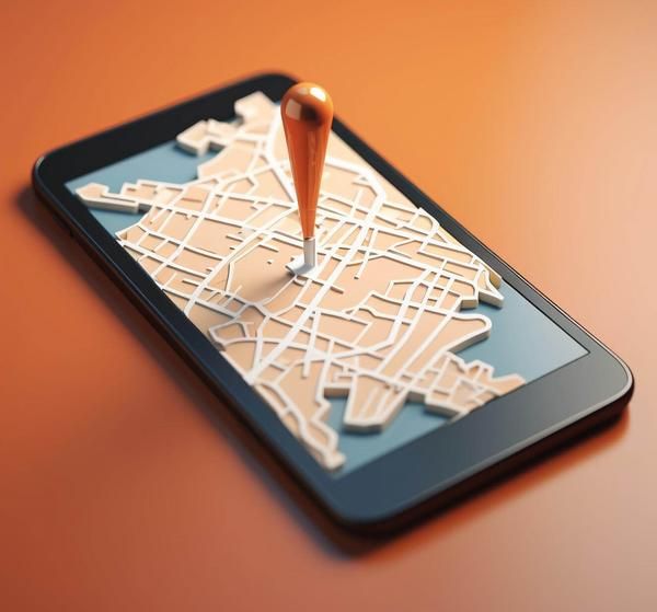 Smartphone device with map and gps technology - Image by Freepik.